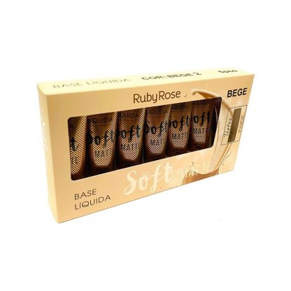 Base Líquida Soft Matte Bege 2 Ruby Rose HB-8050-B2 Atacado