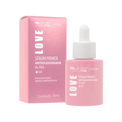 Sérum Facial Primer Antioleosidade Dia Oil-Free Max Love