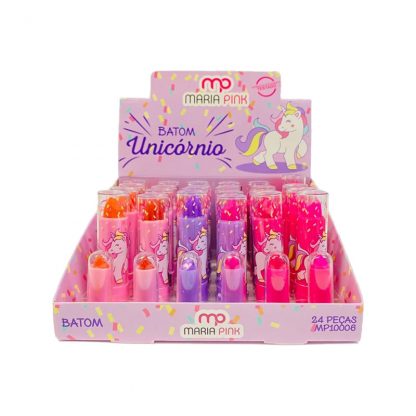 Batom Unicórnio Maria Pink MP-10006 Atacado