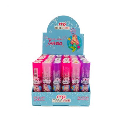 Brilho Labial Sereia Maria Pink MP-10011