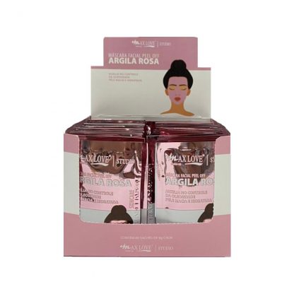 Máscara Facial Peel Off Argila Rosa Max Love