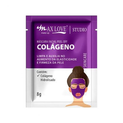 Máscara Facial Peel Off Colágeno Max Love