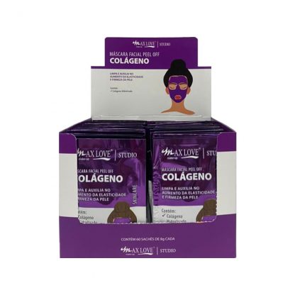 Máscara Facial Peel Off Colágeno Max Love