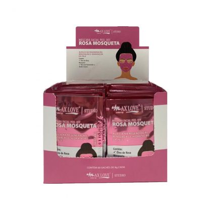 Máscara Facial Peel Off Rosa Mosqueta 8g Max Love