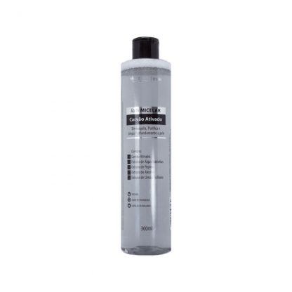 Água Micelar Carvão Ativado 300ml Max Love