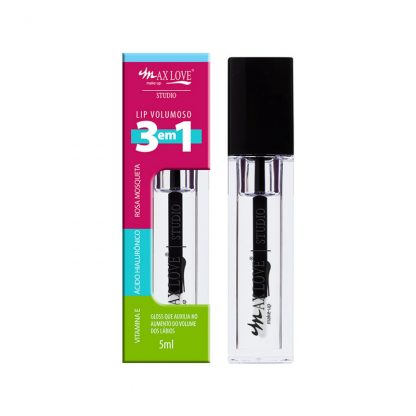 Gloss Lip Volumoso 3em1 Cor 300 Max Love