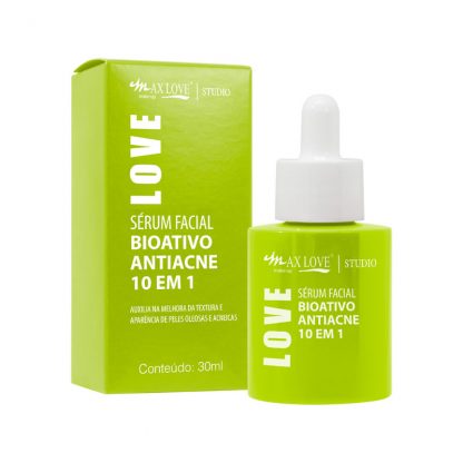 Sérum Facial 10em1 Bioativo Antiacne Max Love