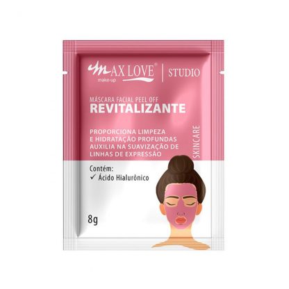 Máscara Facial Peel Off Revitaliante Max Love