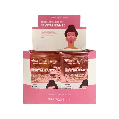 Máscara Facial Peel Off Revitaliante Max Love