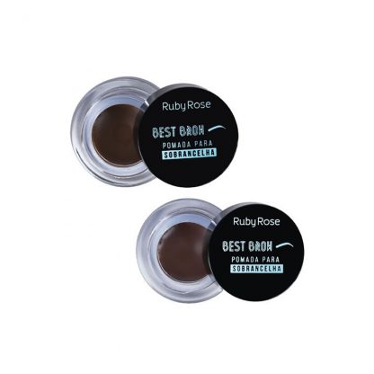 Pomada Para Sobrancelha Best Brow Ruby Rose HB-8400 Kit