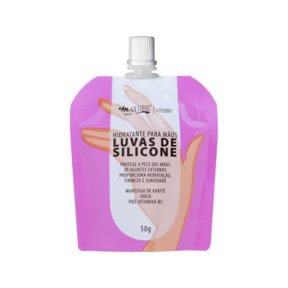 Creme Hidratante Para as Mãos Luvas de Silicone Max Love