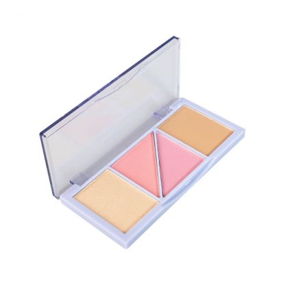 Paleta de Blush e Iluminador Feels Mood Ruby Rose Cor 1 HB-7529-1