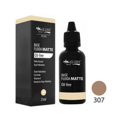 Base Fluida Matte Oil-Free Cor 307 Max Love