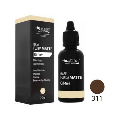 Base Fluida Matte Oil-Free Cor 311 Max Love