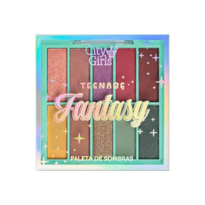 Paleta de Sombras Teenage Fantasy Cor B City Girls CG-259-B