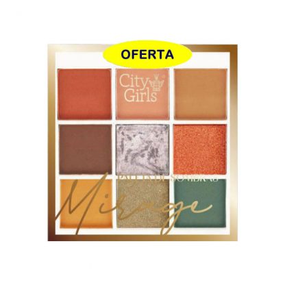 Paleta de Sombras Mirage Cor A City Girls CG-267-A Oferta