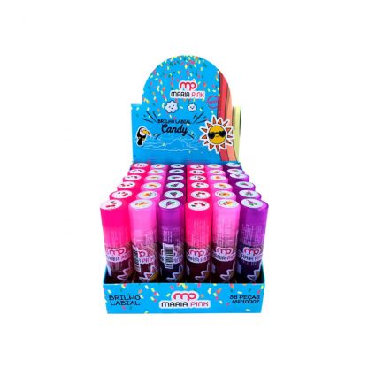 Brilho Labial Candy Maria Pink MP-10007 Atacado