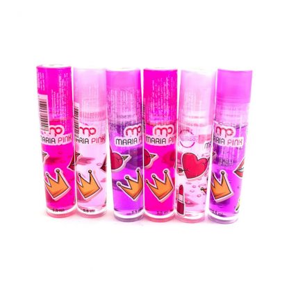 Brilho Labial Rockstar Maria Pink MP-10010 Kit