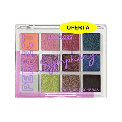 Paleta de Sombras Perfect Symphony Cor A SP Colors SP-252-A Oferta