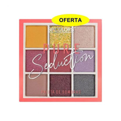 Paleta de Sombras Pure Seduction Cor A SP Colors SP-253-A Oferta