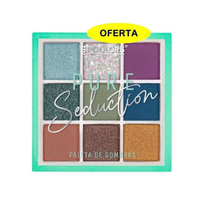 Paleta de Sombras Pure Seduction Cor B SP Colors SP-253-B Oferta