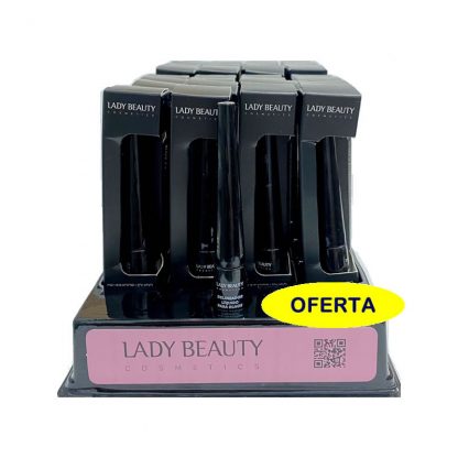 Delineador Líquido Preto Lady Beauty Oferta