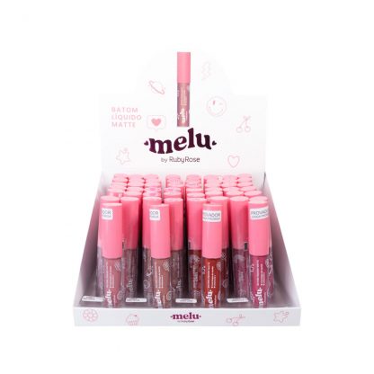 Batom Líquido Matte Melu by Ruby Rose RR-563-G1 Atacado