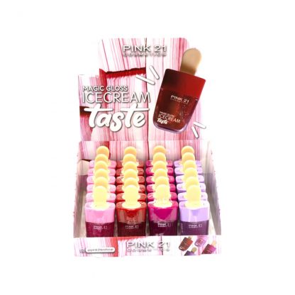 Magic Gloss Ice Cream Taste Pink 21 CS-3566 Atacado