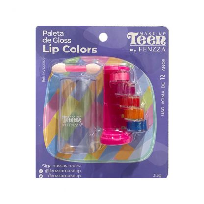 Paleta de Gloss Lip Colors Teen Fenzza SKV-12011179