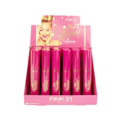 Máscara de Cílios Big Lashes Pink 21 CS-2737 Atacado