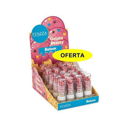 Batom Magia das Cores Gelato Beauty Fenzza FZ-20045 Oferta