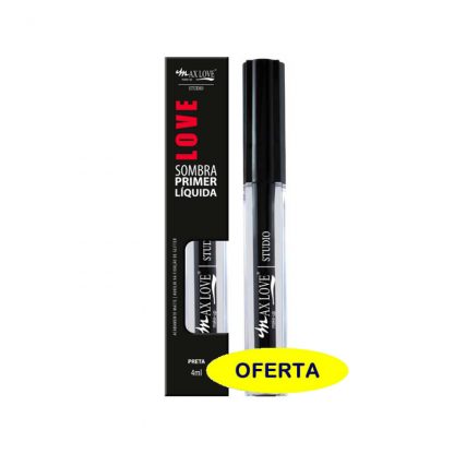 Sombra Primer Líquida Preta Max Love Oferta