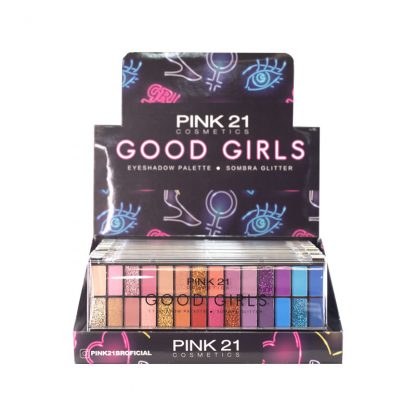 Paleta de Sombras Good Girls Cor A Pink 21 CS-2439-A Atacado