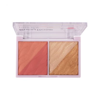 Paleta de Blush e Iluminador Cor 1 Ruby Rose HB-7533-1