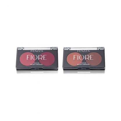 Duo de Blush Cremoso Fiore Fenzza FZ-32029 Kit