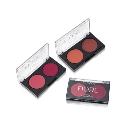 Duo de Blush Cremoso Fiore Fenzza FZ-32029 Kit