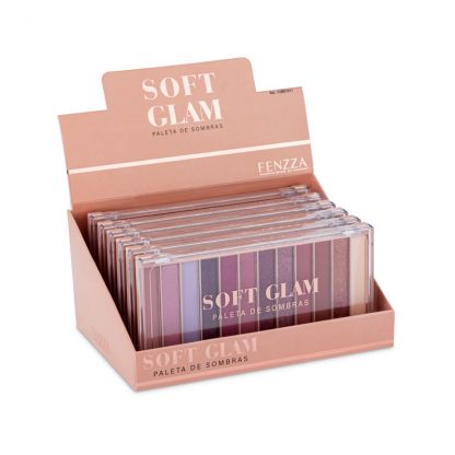 Paleta de Sombras Soft Glam Fenzza FZMD-1017 Atacado