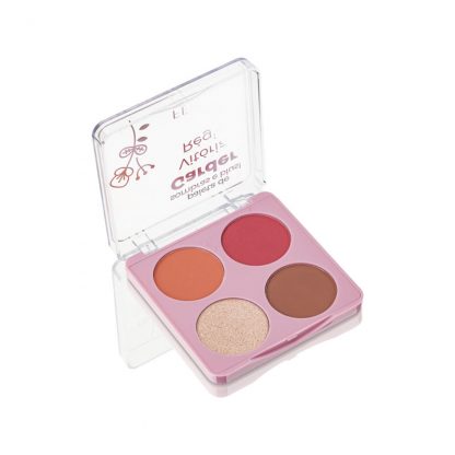 Paleta de Sombras e Blush Garden Vitória Régia Fenzza FZMD-1018-2
