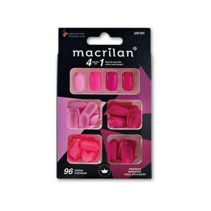 Kit de Unhas Postiças Macrilan UK-101