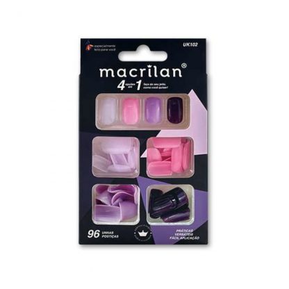 Kit de Unhas Postiças Macrilan UK-102