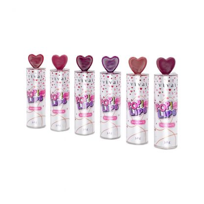 Pop Lips Batom Matte Vivai V-3003 Kit