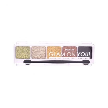 Paleta de Glitter Glam On You Cor 3 Pink 21 CS-4030-B3