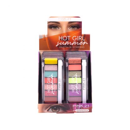 Paleta de Sombras Hot Girl Summer Pink 21 CS-4086 Atacado