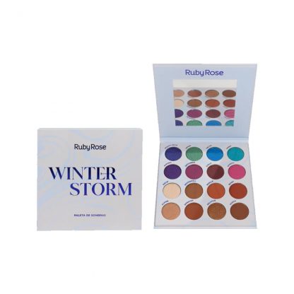 Paleta de Sombras Winter Storm Ruby Rose HB-F540