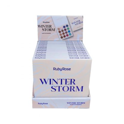 Paleta de Sombras Winter Storm Ruby Rose HB-F540 Atacado