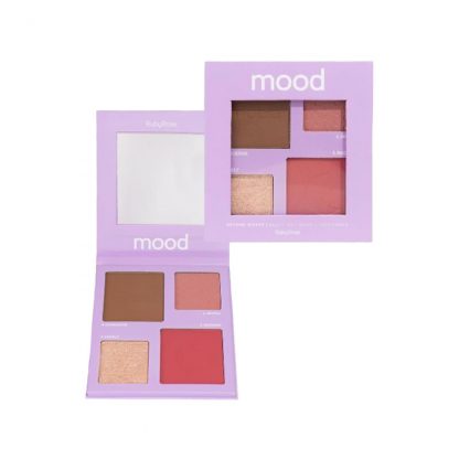 Blush, Contorno e Iluminador Beyond Words Mood Cor 1 Ruby Rose HB-F586-1