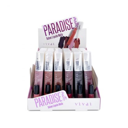 Batom Líquido Paradise Matte Vivai V-3094 Atacado