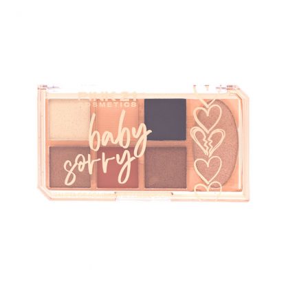 Paleta de Sombras e Iluminador Baby Sorry Cor 3 Pink 21 CS-4282-3