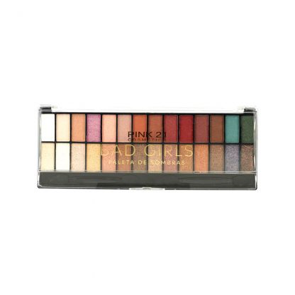 Paleta de Sombras Bad Girls Cor 2 Pink 21 CS-4315-2