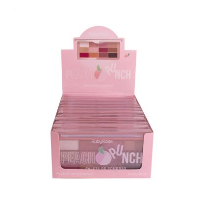 Paleta de Sombras Peach Punch Ruby Rose HB-1093 Atacado